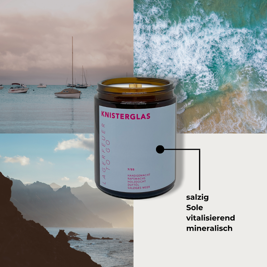 KNISTERGLAS Kerzenset FRISCHE