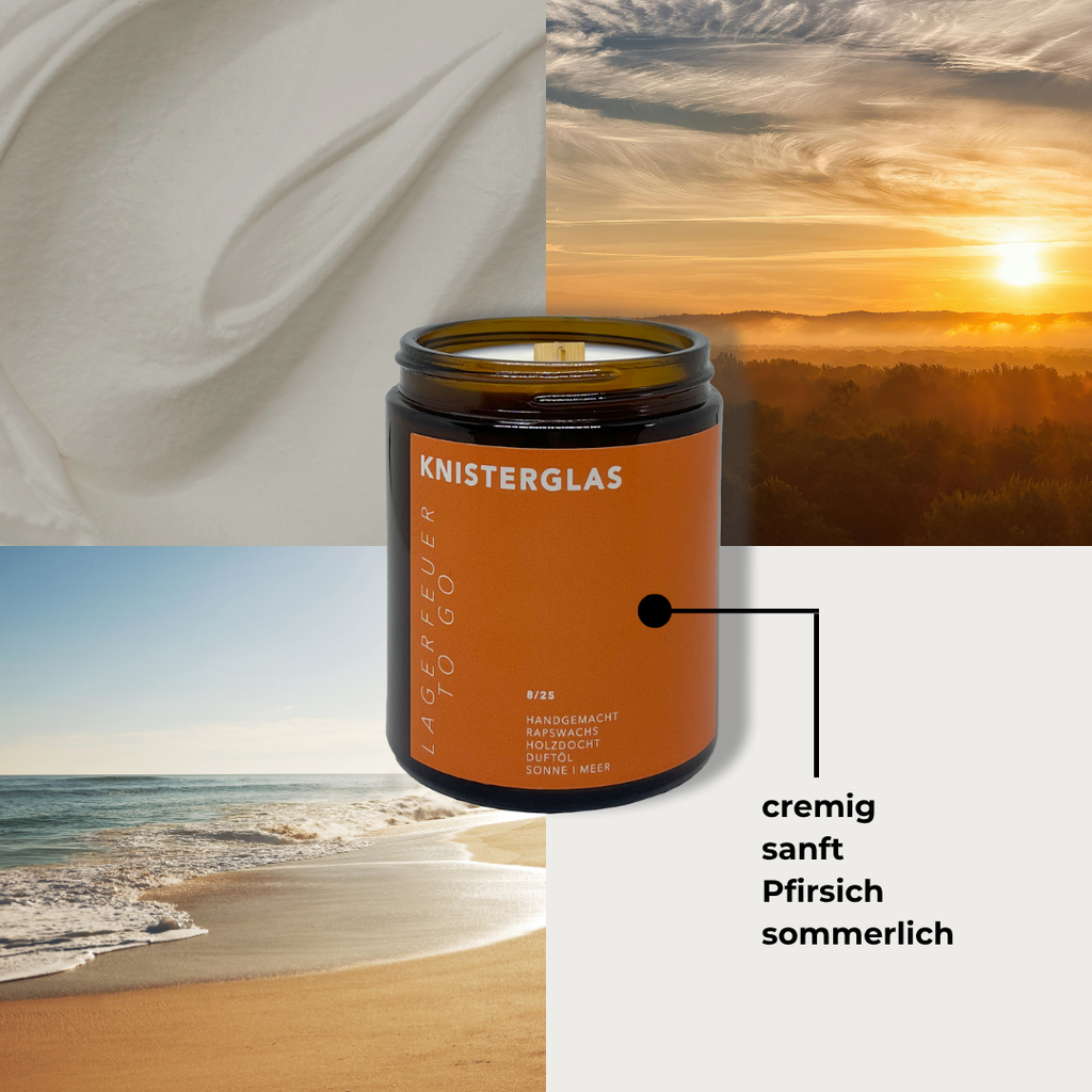 KNISTERGLAS Kerzenset FRISCHE