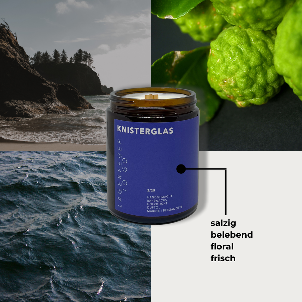 KNISTERGLAS Kerzenset FRISCHE