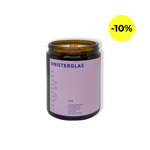 BLAUER LOTUS Duftkerze