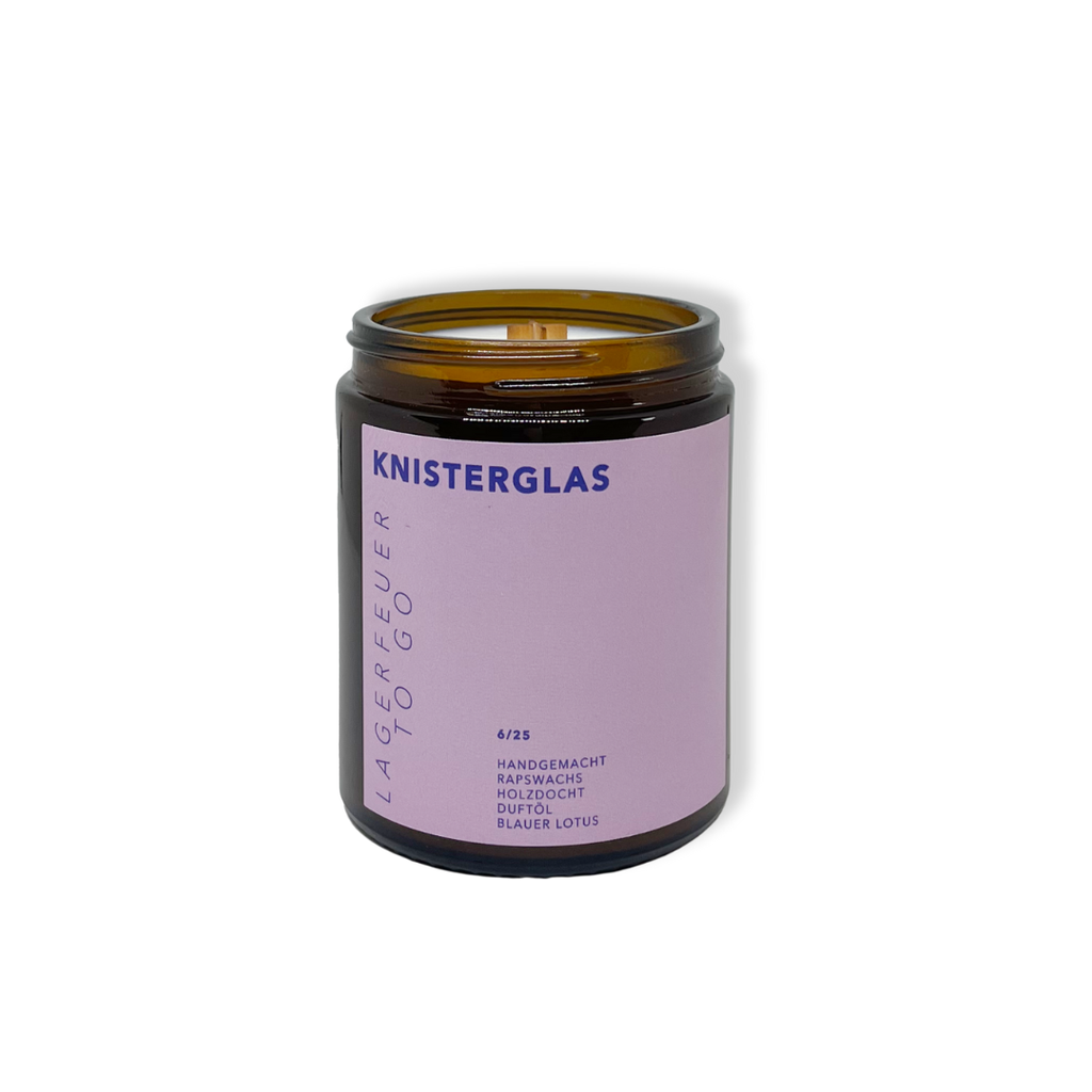 BLAUER LOTUS Duftkerze