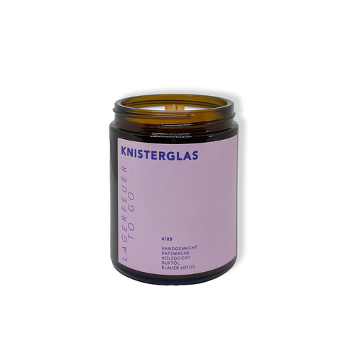 BLAUER LOTUS Duftkerze