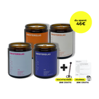 KNISTERGLAS Kerzenset FRISCHE