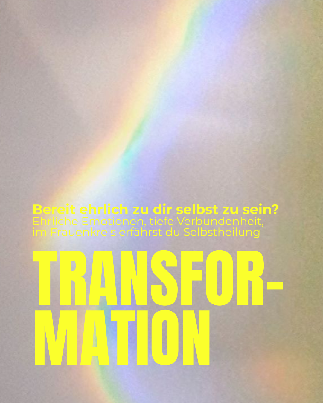 Transformation Retreat KNISTERGLAS